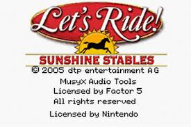Let's Ride - Sunshine Stables